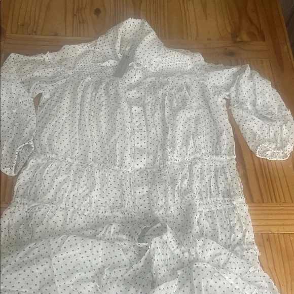 Anthropologie Long-Sleeve Smocked Tiered Maxi Dress - Picture 8 of 14